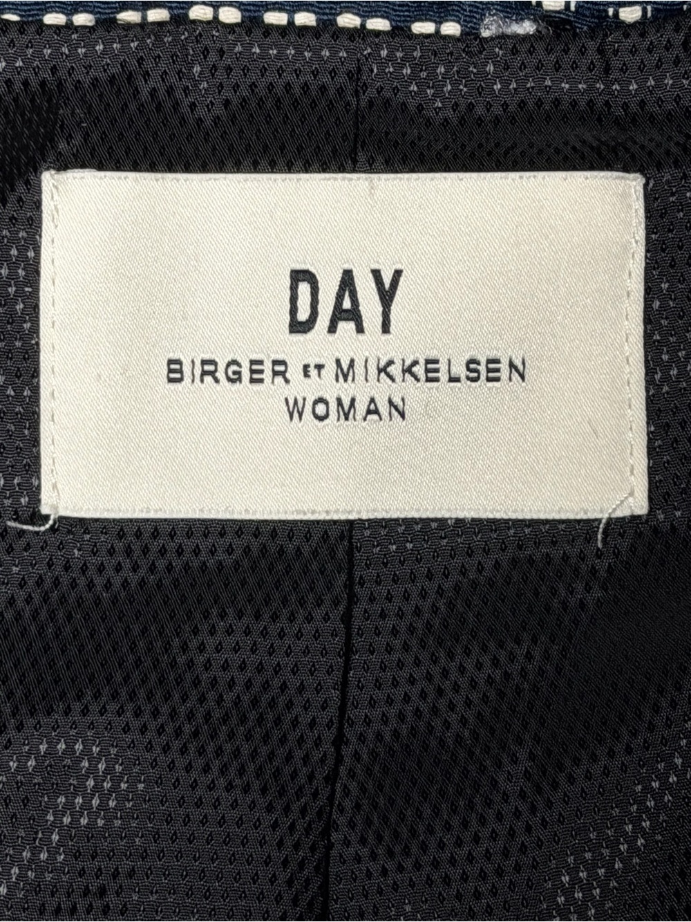 DAY Birger et Mikkelsen Textured Tweed Zip Jacket Scandinavian Size 36 - Picture 9 of 11